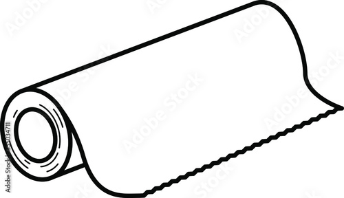 foil icon , vector illustration