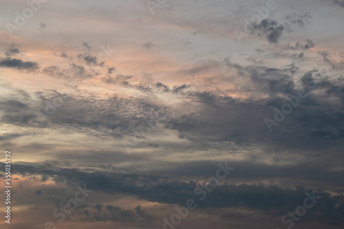 clouds in the sky during sunset © S. Yavari