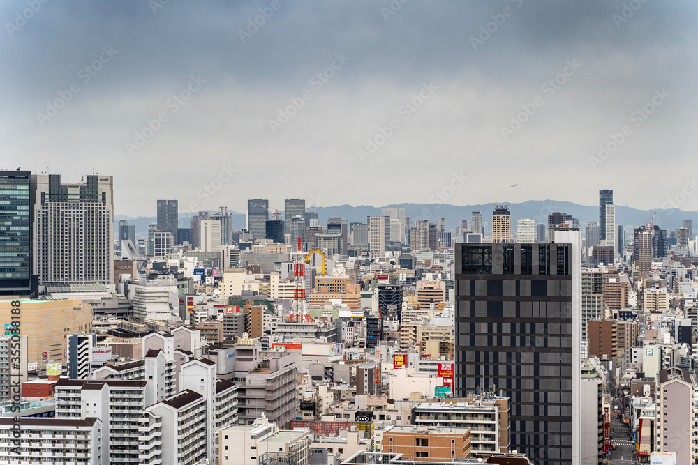 Fototapeta premium Osaka Skyline