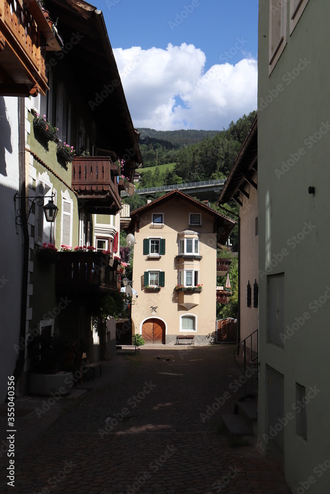 narrow street in the old town