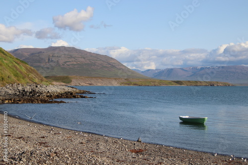 Hofsos, Iceland coast photo