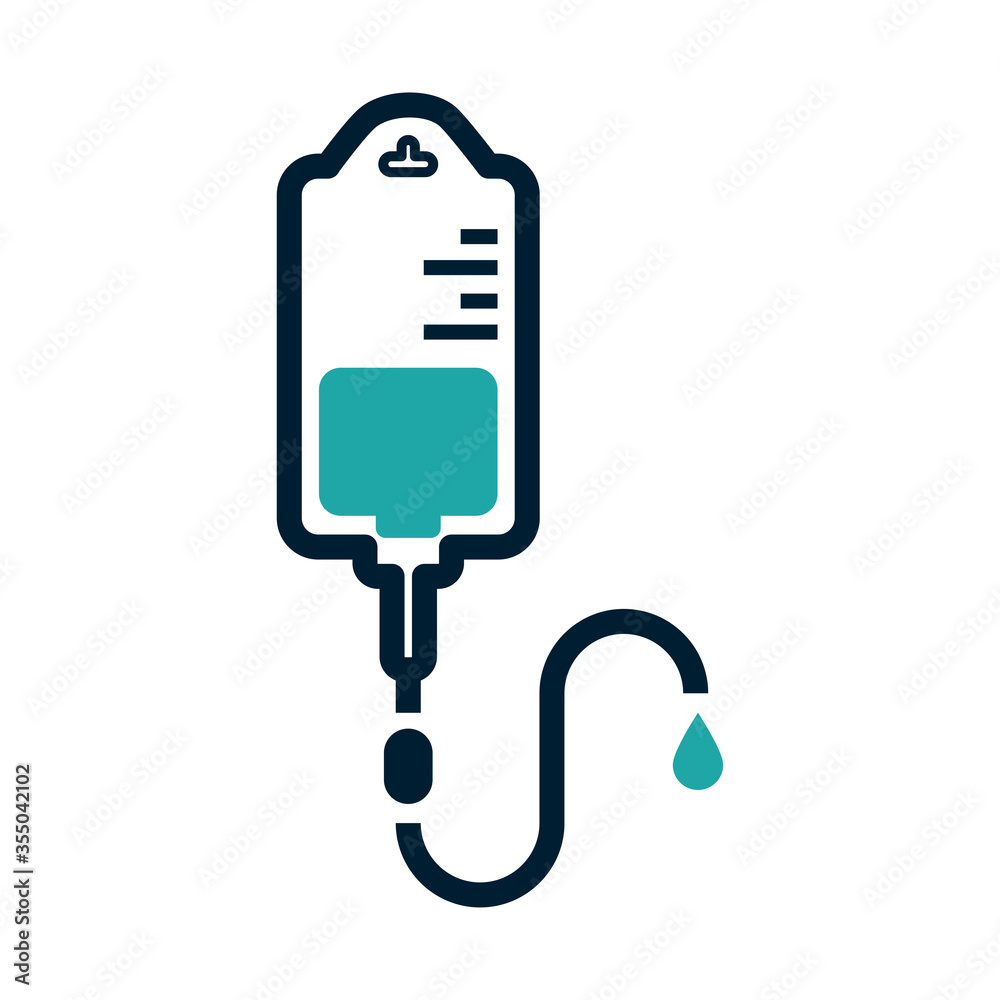 Infuse icon vector Infuse icon vector