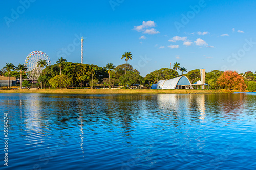 Pampulha Lagoo,  Famous and Touristic Landmark in Belo Horizonte, Minas Gerais State, Brazil