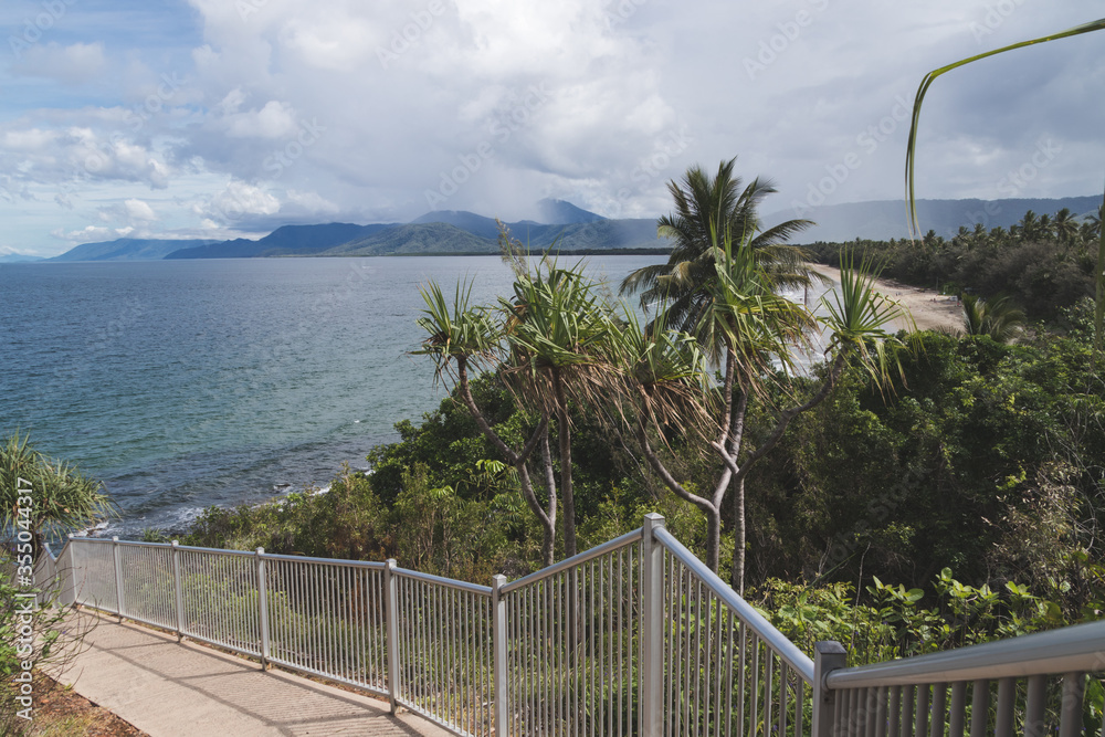 Port Douglas lookout of Four Mile beach