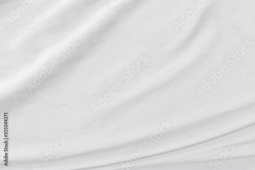 Wallpaper Mural White cloth background abstract with soft waves. Torontodigital.ca
