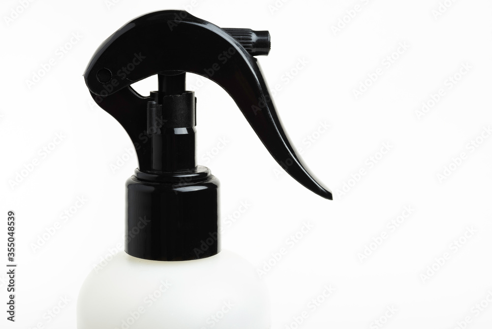 Black & White Liquid Spray Plastic Dispenser Bottle Black & White Liquid Spray Plastic Dispenser Bottle