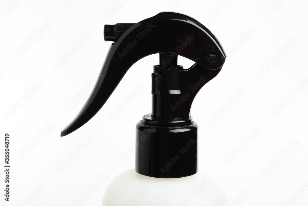 Black & White Liquid Spray Plastic Dispenser Bottle Black & White Liquid Spray Plastic Dispenser Bottle