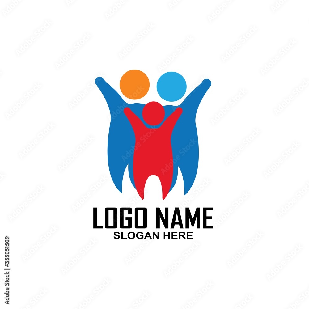 Family Care logo icon design template vector illustration,
Family Care logo icon design template vector illustration,