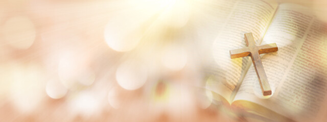Close up of woman hands pray at home, Pray to God with blank space for text.