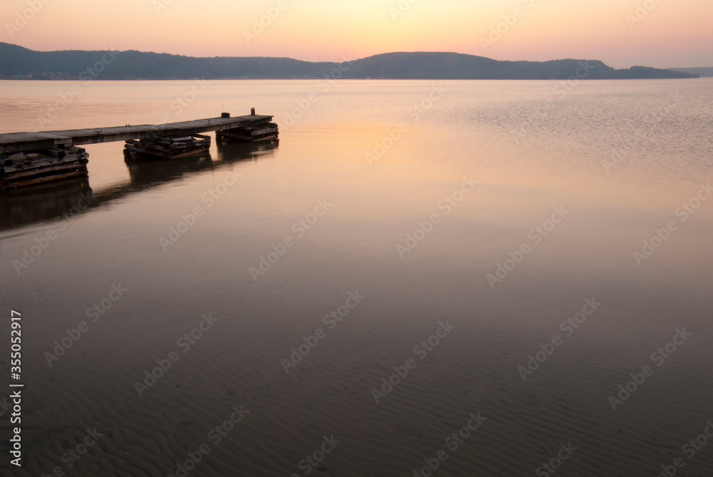 Munising Bay Sunset, Michigan, USA