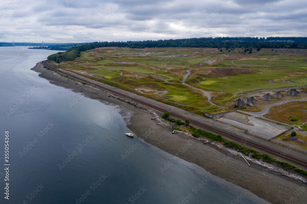 Chambers Bay Aerial