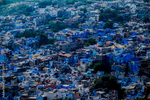 Blue city of Jodhpur © Kandarp