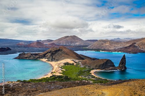 Tower of Bartolome in Galapagos