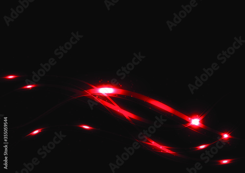 Abstract line Background. Light. red. dark red background.