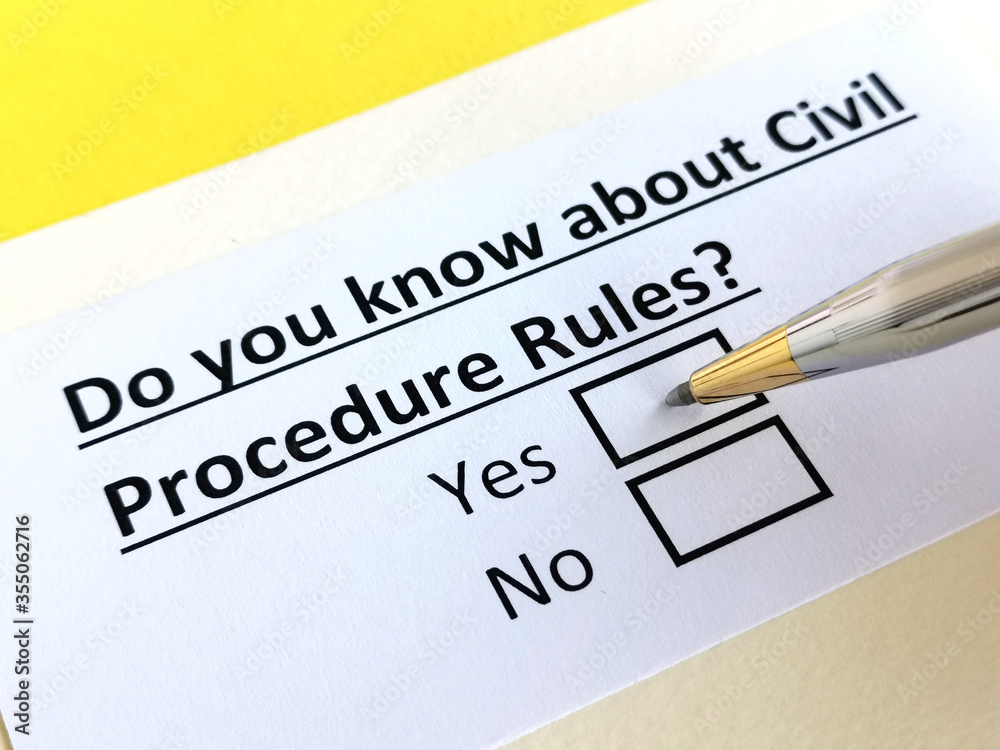 Questionnaire about civil litigation Questionnaire about civil litigation