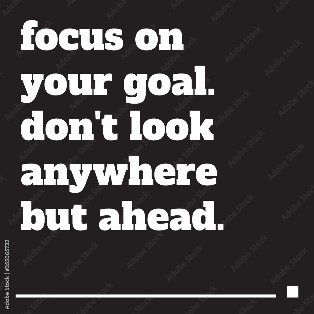 Obraz premium Motivation Quotes Vector Design, Positive, Words, Typography