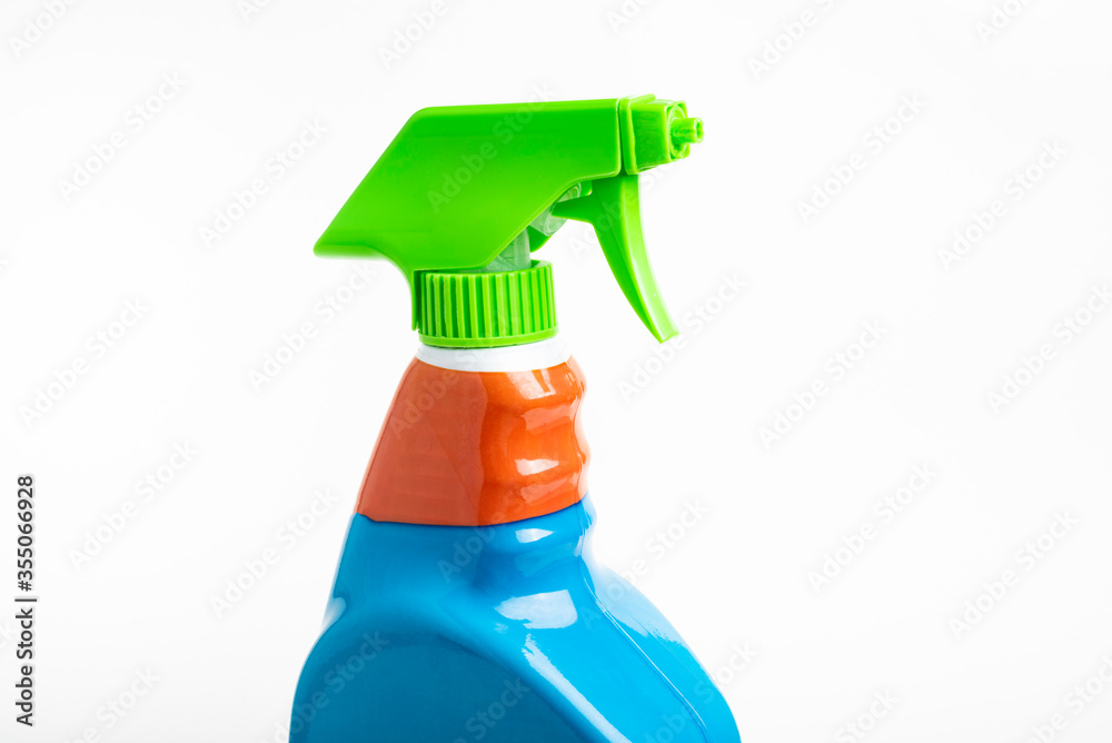 A Colorful Liquid Spray Plastic Dispenser Bottle A Colorful Liquid Spray Plastic Dispenser Bottle