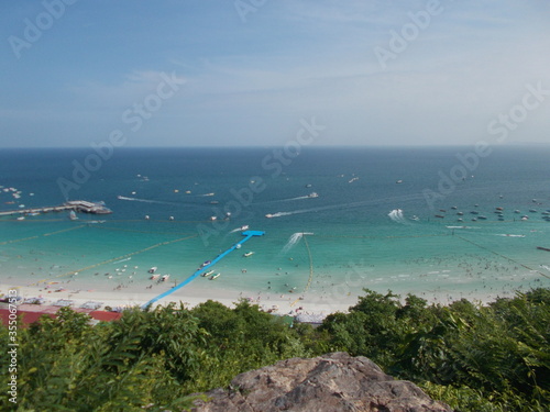 view of the sea from the beach