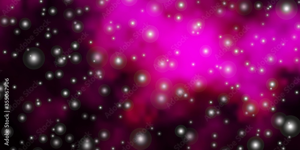 Dark Pink vector layout with bright stars. Shining colorful illustration with small and big stars. Best design for your ad, poster, banner. Dark Pink vector layout with bright stars. Shining colorful illustration with small and big stars. Best design for your ad, poster, banner.