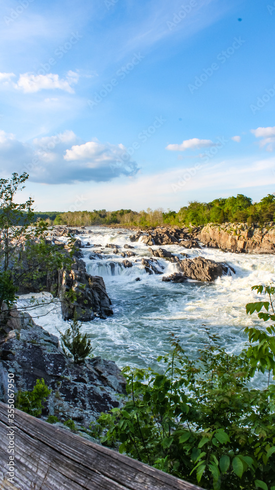 Fototapeta premium Great Falls waterfalls in Virginia