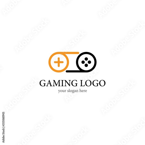 Games logo template vector ico design