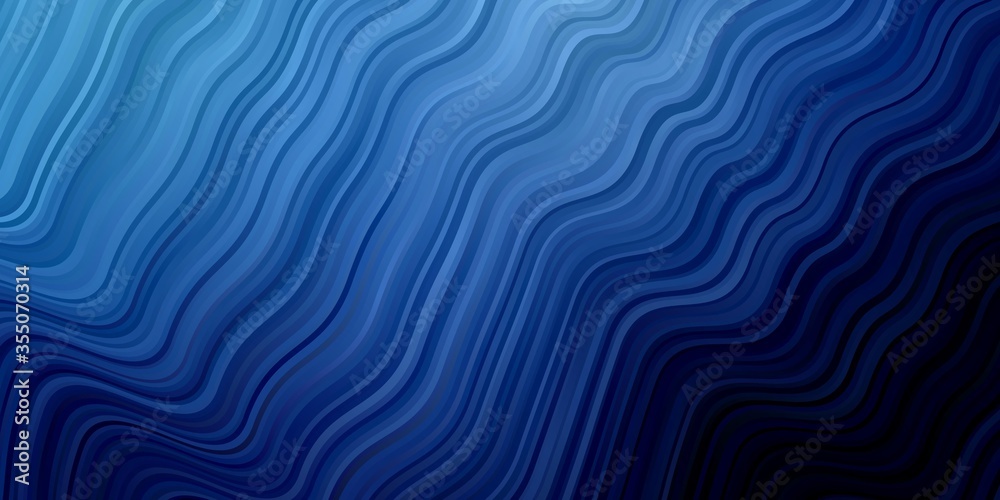 Dark BLUE vector template with lines. Bright sample with colorful bent lines, shapes. Template for cellphones. Dark BLUE vector template with lines. Bright sample with colorful bent lines, shapes. Template for cellphones.