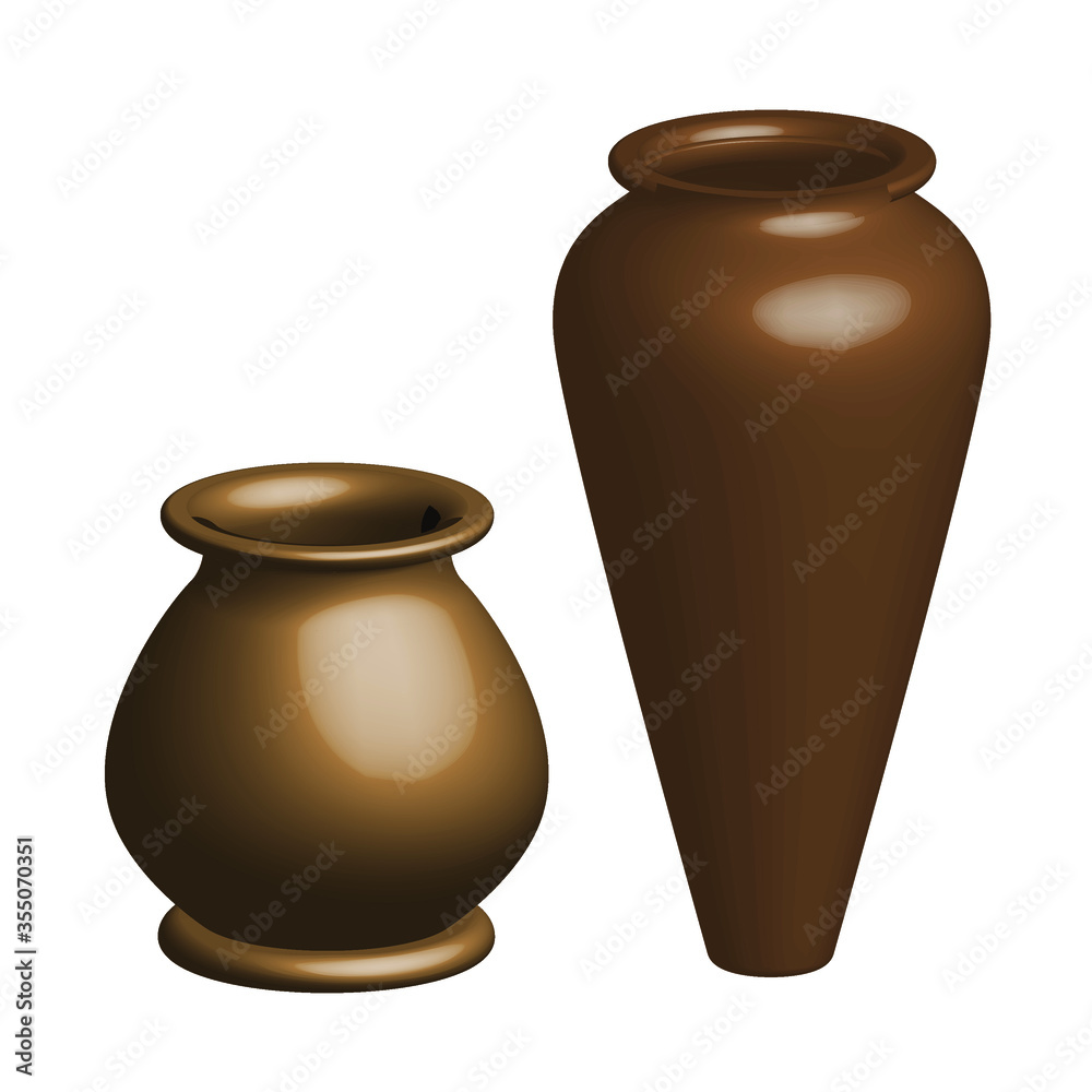 ceramic jug isolated on white background ceramic jug isolated on white background