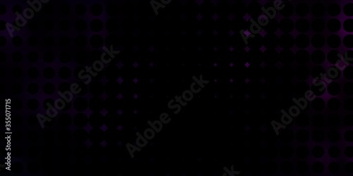 Dark Pink, Blue vector background with spots. Glitter abstract illustration with colorful drops. Pattern for booklets, leaflets.