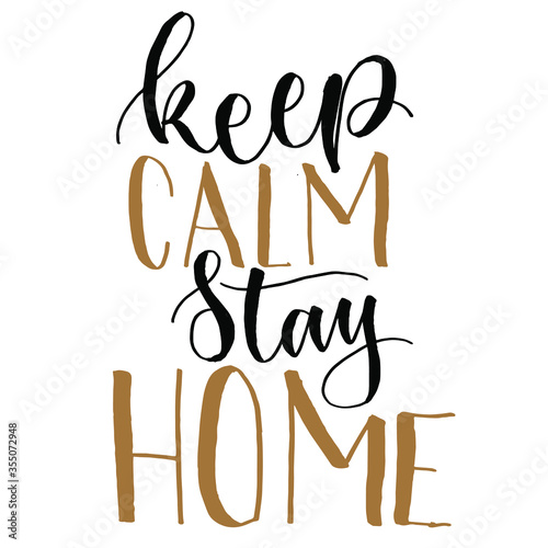keep calm stay home