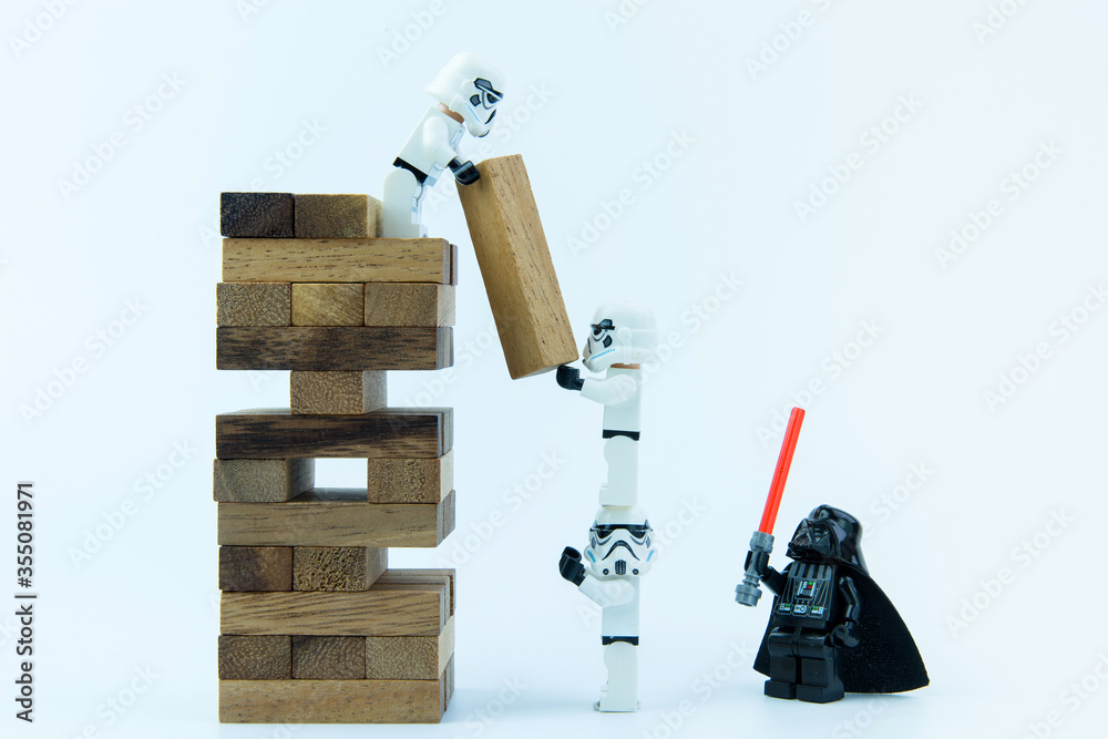 Lego Block Space Wars (Star Wars Copy)