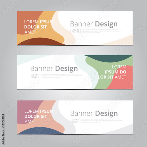 Vector abstract design background texture  banner template.