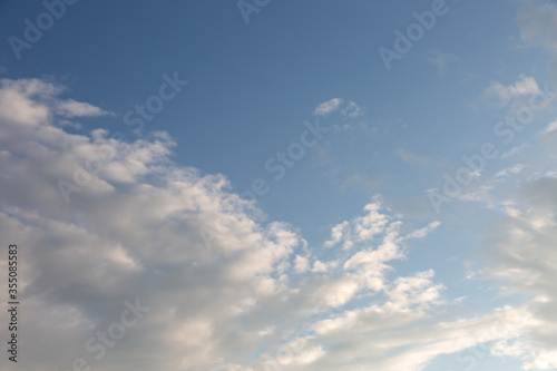 Fototapeta Naklejka Na Ścianę i Meble -  View to blue sky and clouds