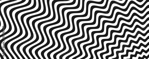 Abstract dark gray and white with stripe line and wavy design background