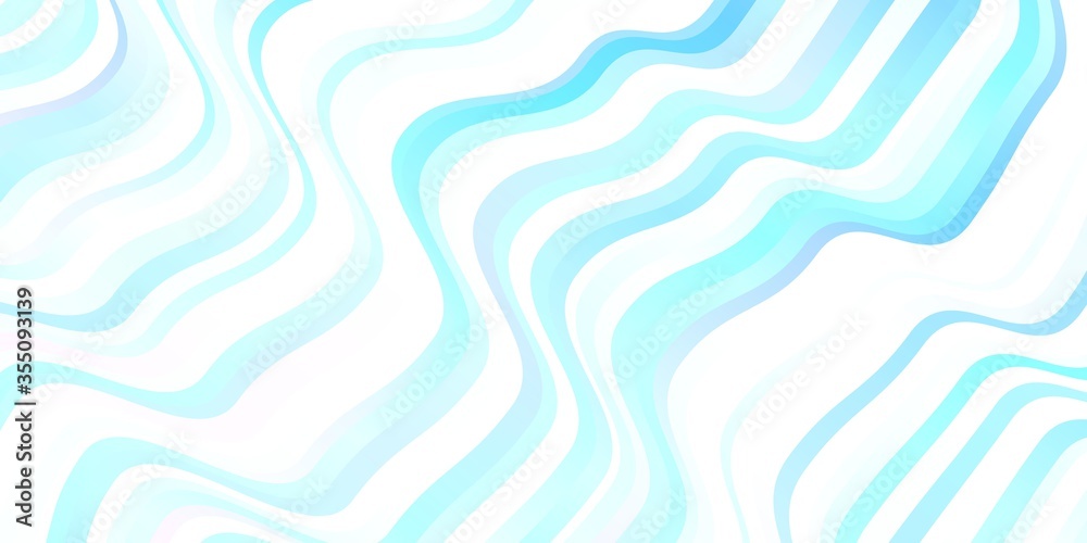 Light Blue, Green vector template with curves. Light Blue, Green vector template with curves.