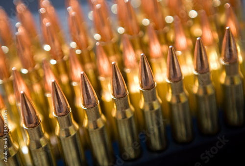 Small caliber rifle ammunition.