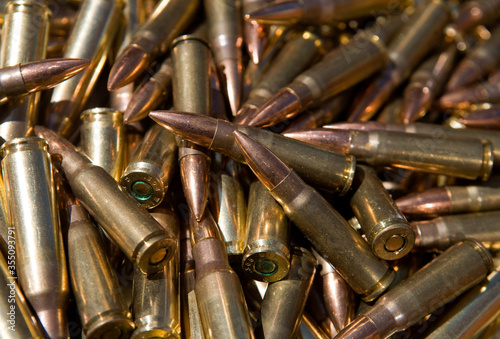 Slika na platnu Small caliber rifle ammunition.