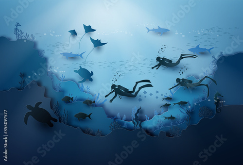 wildlife under sea