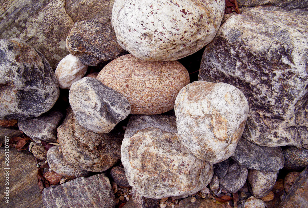Rocky, stony texture. Boulders with round shape. Rocky, stony texture. Boulders with round shape.