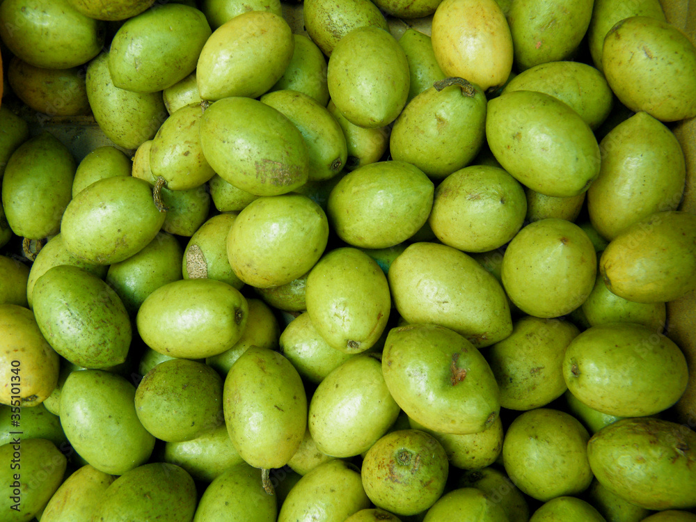 Veralu is a tropical fruit. It is an ornamental medium sized tree indigenous to Sri Lanka, producing smooth, ovoid green fruits.it has nutritive and medicinal values.