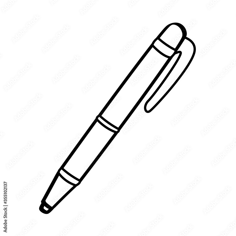 Isolated pen icon vector design Isolated pen icon vector design