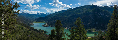 View of Lake San Cristobal, Lake City, Colorado photo