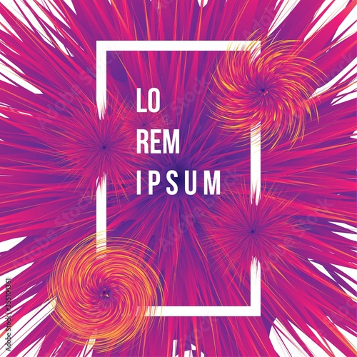 Abstract background with colorful design
