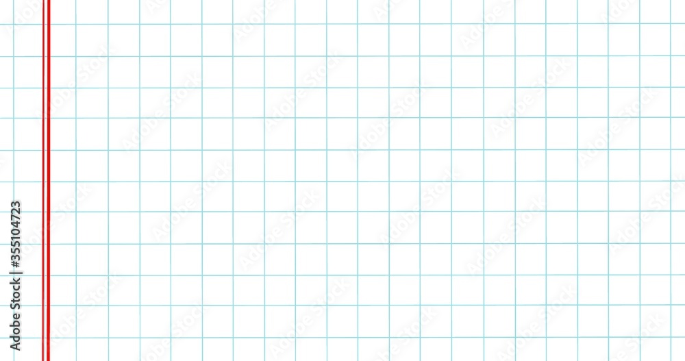 Panorama financial business education grid paper note concept background. Panorama financial business education grid paper note concept background.