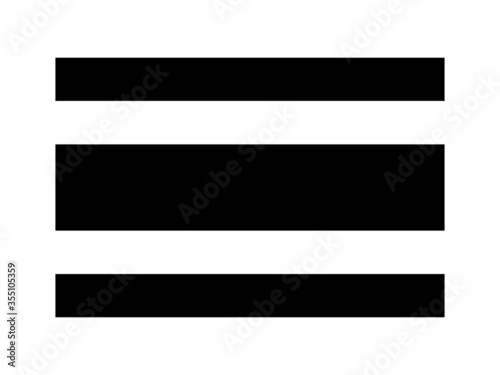 Thailand Flag Black and White. Country National Emblem Banner. Monochrome Grayscale EPS Vector File.