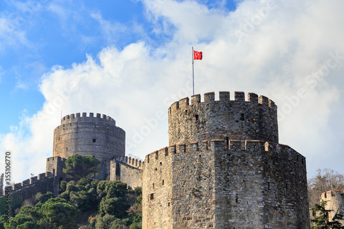 Rumelian Castle, Istanbul, Turkey. photo