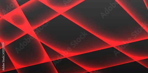abstract dark grey and red background with light line effect