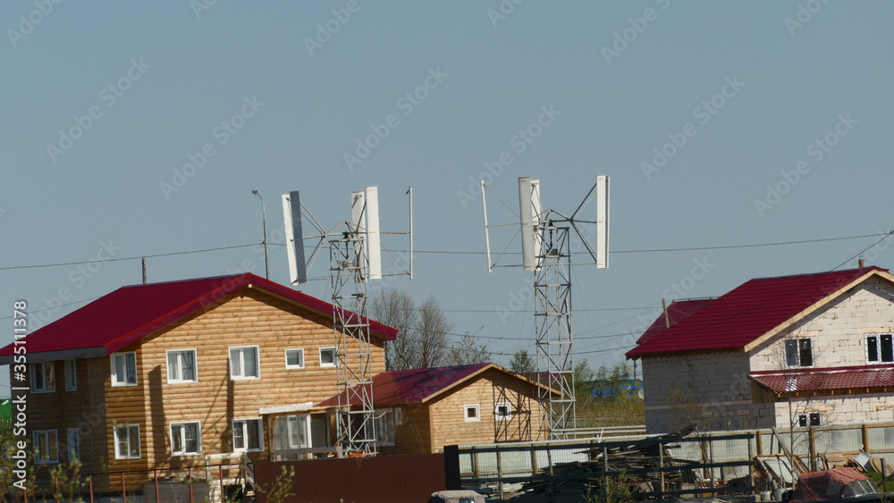 Obraz premium installation for obtaining energy from wind