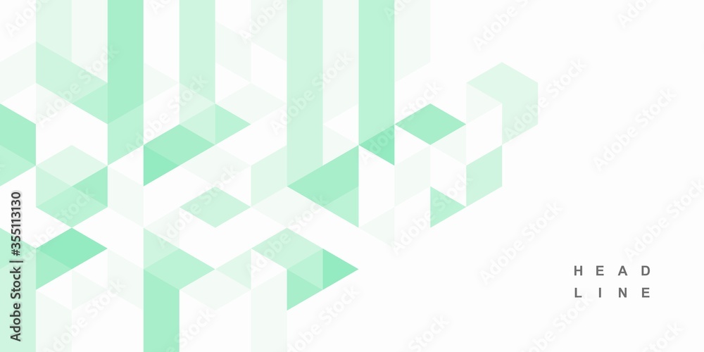 Fototapeta premium Abstract geometric technological background. Vector creative design.