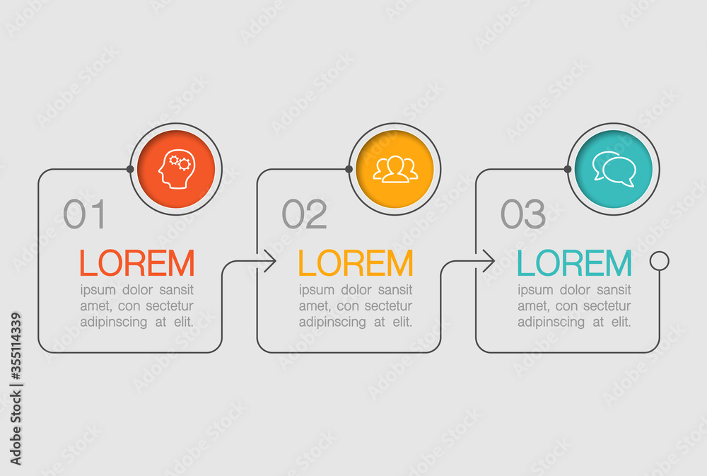Vector iInfographic template for business, presentations, web design, 3 options. Vector iInfographic template for business, presentations, web design, 3 options.