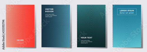 Geometric lines patterns with edges, angles.